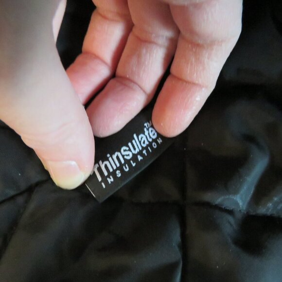 TOURMASTER Cortech Black Quilted Thinsulate Motorcycle Jacket - Men's Size L - Picture 14 of 14